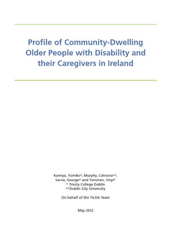 Disability and Caregivers