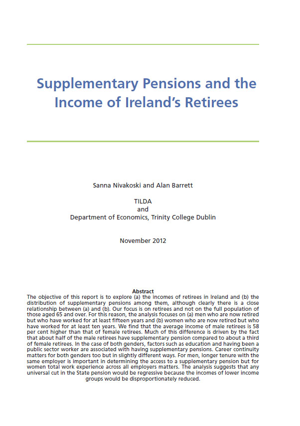 Supplementary Pensions
