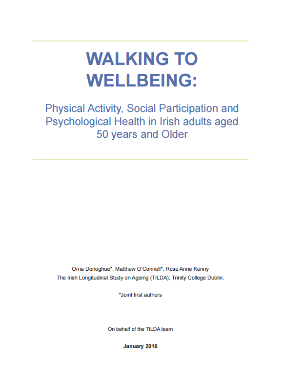 Walking to Wellbeing